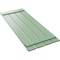 Ekena Millwork True Fit PVC, Four Board Spaced Board-n-Batten Shutters, Seaglass , 23W x 80H, PR TFP101SBF23X080SG - alternate 5